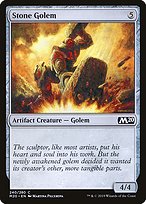 Magic the Gathering Card - Stone Golem - MTG Circle