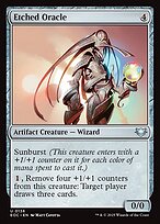 Magic the Gathering Card - Etched Oracle - MTG Circle