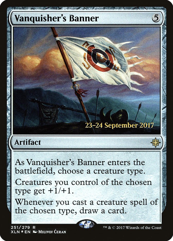 Magic the Gathering Card - Vanquisher's Banner - MTG Circle
