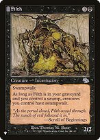 Magic the Gathering Card - Filth - MTG Circle