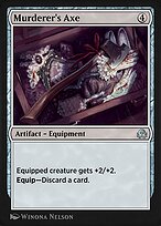 Magic the Gathering Card - Murderer's Axe - MTG Circle