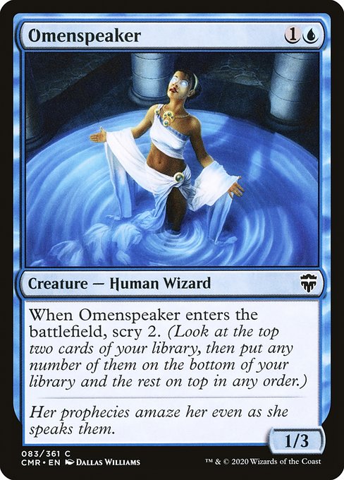 Magic the Gathering Card - Omenspeaker - MTG Circle
