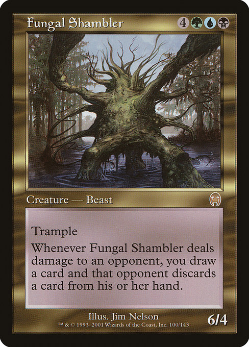 Magic the Gathering Card - Fungal Shambler - MTG Circle