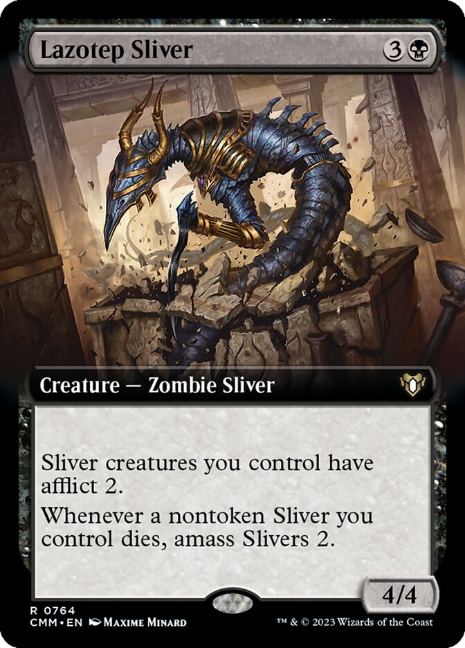 Magic the Gathering Card - Lazotep Sliver - MTG Circle