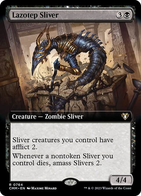 Magic the Gathering Card - Lazotep Sliver - MTG Circle