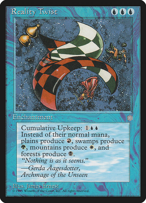 Magic the Gathering Card - Reality Twist - MTG Circle