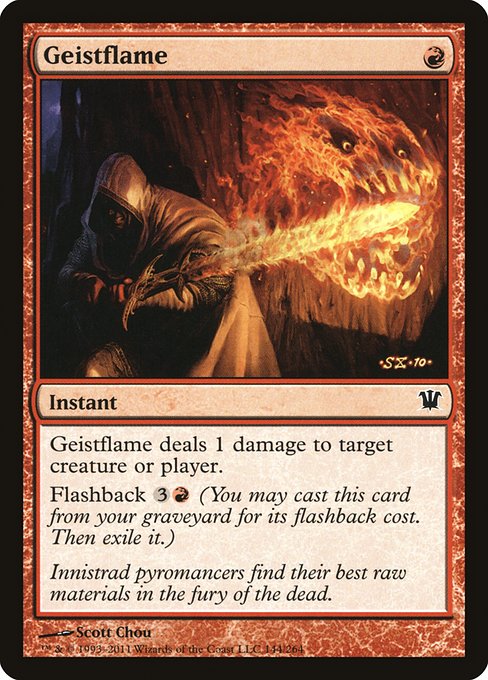 Magic the Gathering Card - Geistflame - MTG Circle