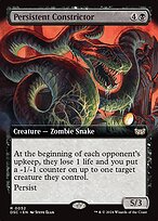 Magic the Gathering Card - Persistent Constrictor - MTG Circle