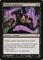 Magic the Gathering Card - Waking Nightmare - MTG Circle