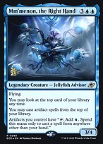 Magic the Gathering Card - Mm'menon, the Right Hand - MTG Circle