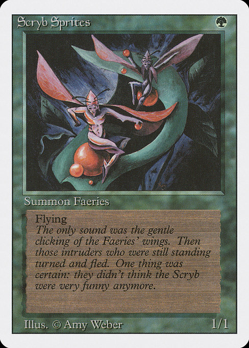 Magic the Gathering Card - Scryb Sprites - MTG Circle