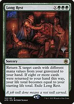 Magic the Gathering Card - Long Rest - MTG Circle