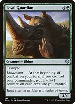 Magic the Gathering Card - Loyal Guardian - MTG Circle