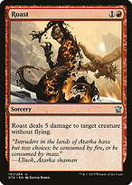 Magic the Gathering Card - Roast - MTG Circle