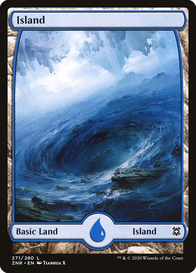 Magic the Gathering Card - Island - MTG Circle