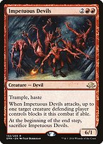 Magic the Gathering Card - Impetuous Devils - MTG Circle