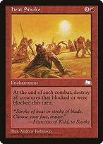 Magic the Gathering Card - Heat Stroke - MTG Circle