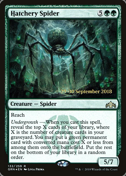 Magic the Gathering Card - Hatchery Spider - MTG Circle