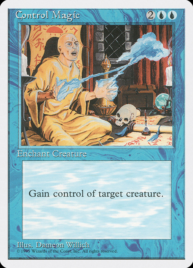 Magic the Gathering Card - Control Magic - MTG Circle