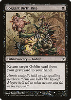 Magic the Gathering Card - Boggart Birth Rite - MTG Circle