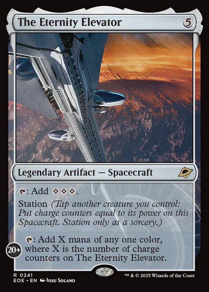 Magic the Gathering Card - The Eternity Elevator - MTG Circle