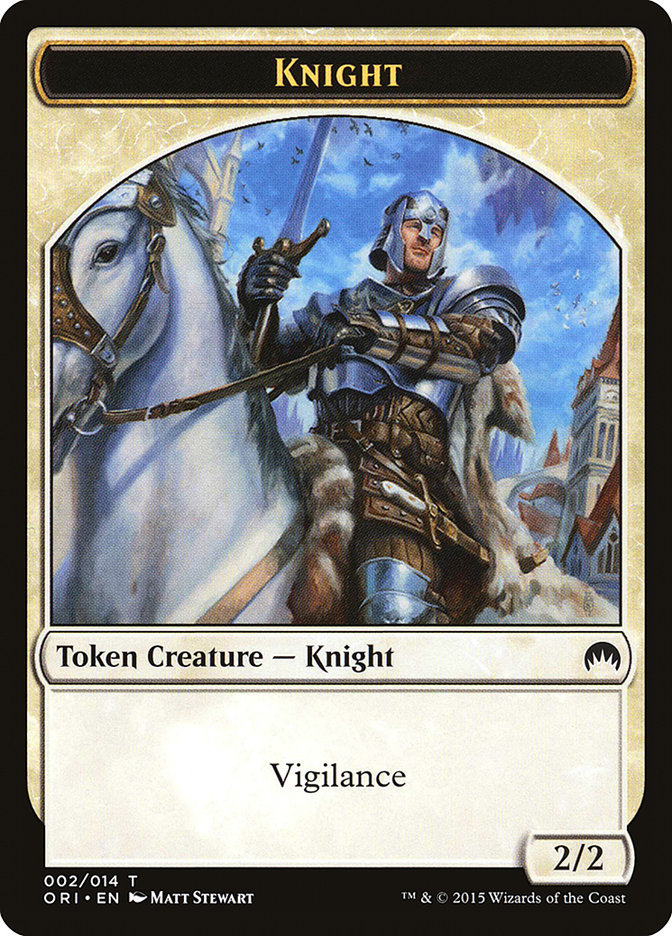 Magic the Gathering Card - Knight - MTG Circle