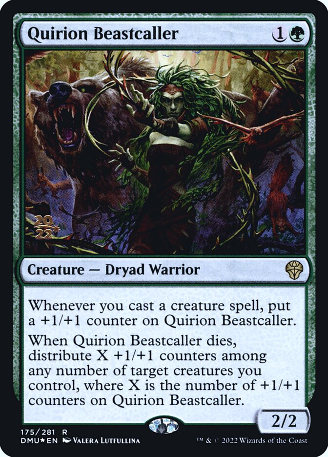 Magic the Gathering Card - Quirion Beastcaller - MTG Circle