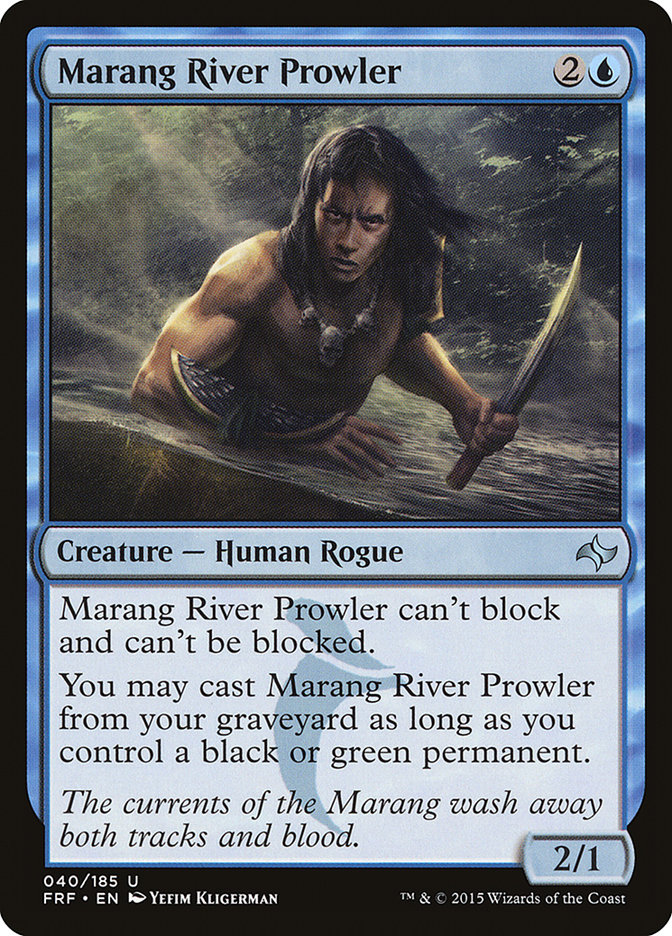 Magic the Gathering Card - Marang River Prowler - MTG Circle