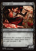 Magic the Gathering Card - Blood Artist - MTG Circle