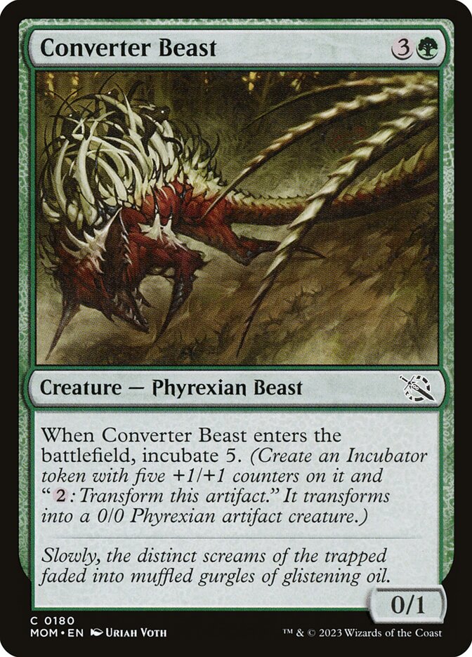 Magic the Gathering Card - Converter Beast - MTG Circle