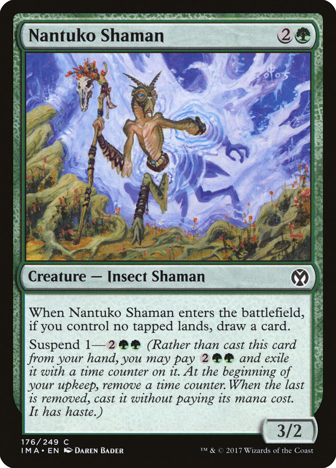 Magic the Gathering Card - Nantuko Shaman - MTG Circle