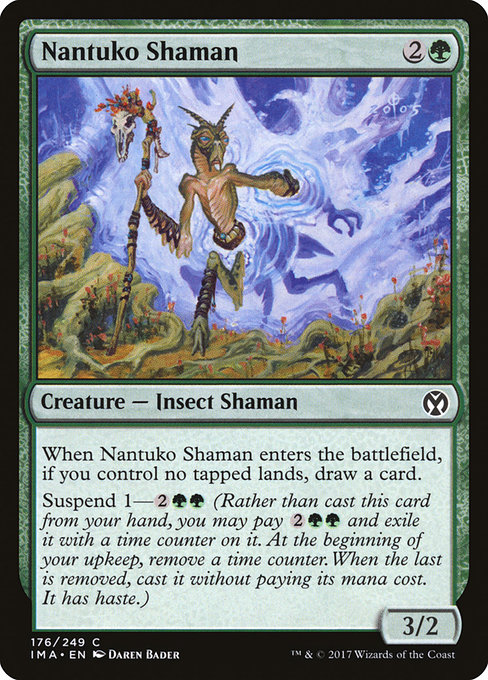 Magic the Gathering Card - Nantuko Shaman - MTG Circle