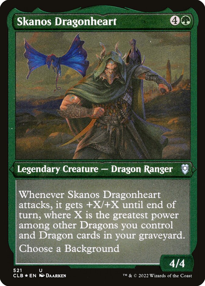 Magic the Gathering Card - Skanos Dragonheart - MTG Circle