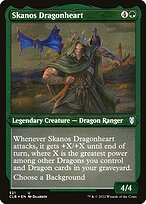 Magic the Gathering Card - Skanos Dragonheart - MTG Circle