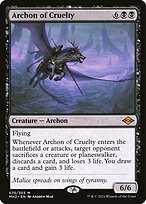 Magic the Gathering Card - Archon of Cruelty - MTG Circle