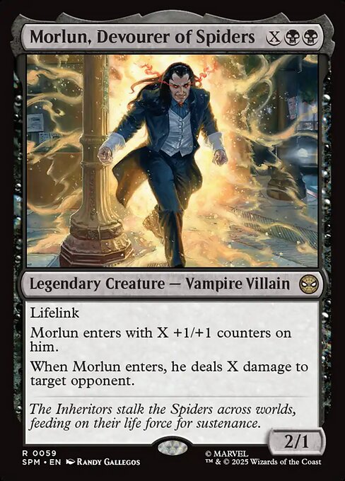 Magic the Gathering Card - Morlun, Devourer of Spiders - MTG Circle