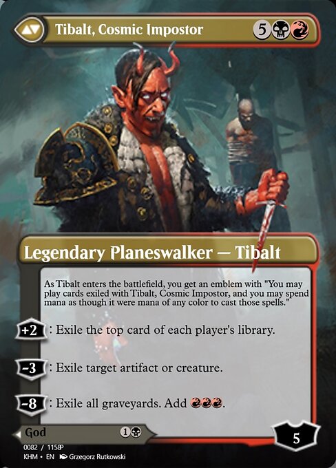 Magic the Gathering Card - Tibalt, Cosmic Impostor - MTG Circle