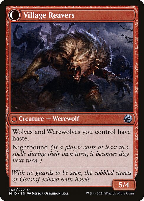 Magic the Gathering Card - Village Reavers - MTG Circle