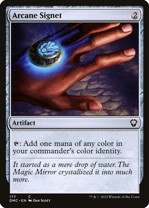 Magic the Gathering Card - Arcane Signet - MTG Circle