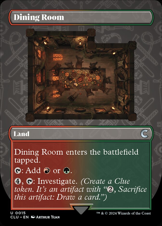 Magic the Gathering Card - Dining Room - MTG Circle