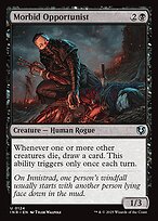 Magic the Gathering Card - Morbid Opportunist - MTG Circle