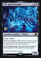 Magic the Gathering Card - The Speed Demon - MTG Circle