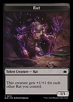 Magic the Gathering Card - Rat - MTG Circle