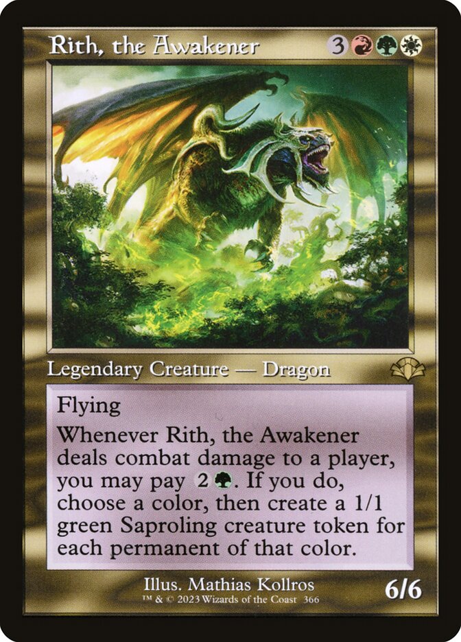 Magic the Gathering Card - Rith, the Awakener - MTG Circle