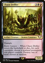 Magic the Gathering Card - Chaos Defiler - MTG Circle