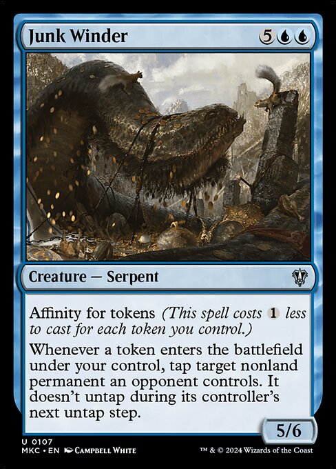 Magic the Gathering Card - Junk Winder - MTG Circle