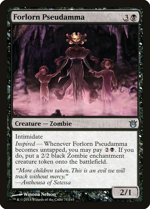 Magic the Gathering Card - Forlorn Pseudamma - MTG Circle