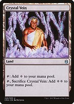 Magic the Gathering Card - Crystal Vein - MTG Circle