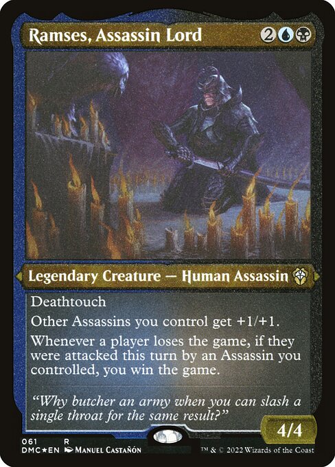 Magic the Gathering Card - Ramses, Assassin Lord - MTG Circle