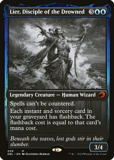 Magic the Gathering Card - Lier, Disciple of the Drowned - MTG Circle